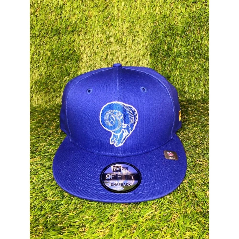 Los Angeles Rams New Era 9Fifty Basic Blue Adjustable Snapback